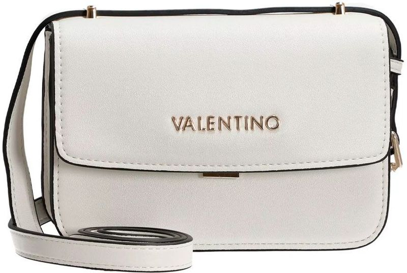 VALENTINO - Flap Bag - Schoudertas - Bianco - 100% Polyurethaan