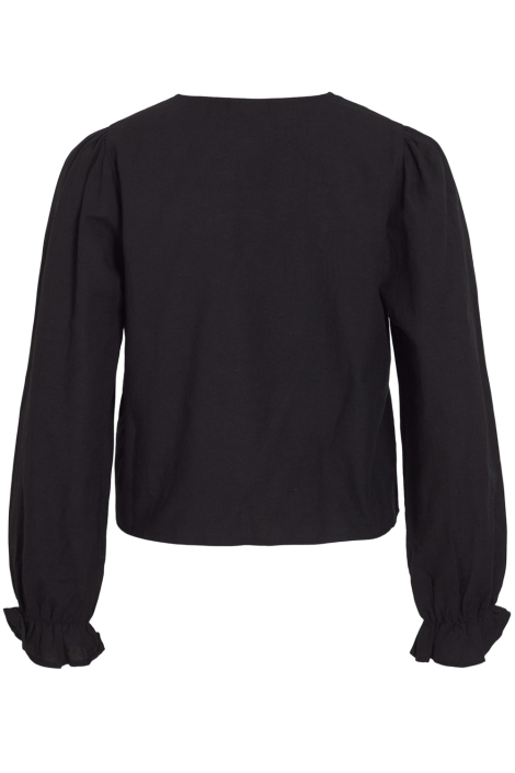 Vila zwarte dames blouse