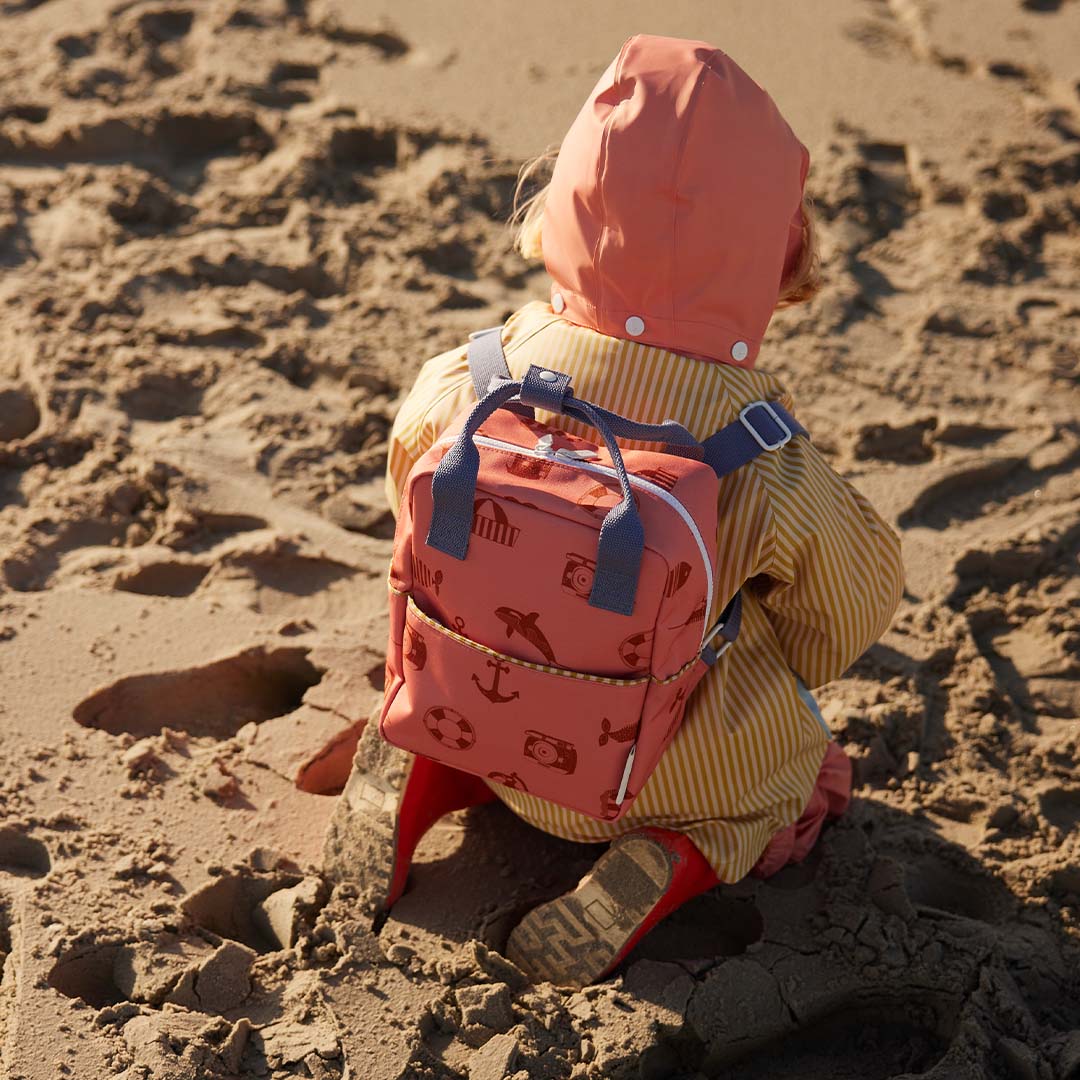 sticky lemon peuterrugzak special edition - coral pink - 26 cm