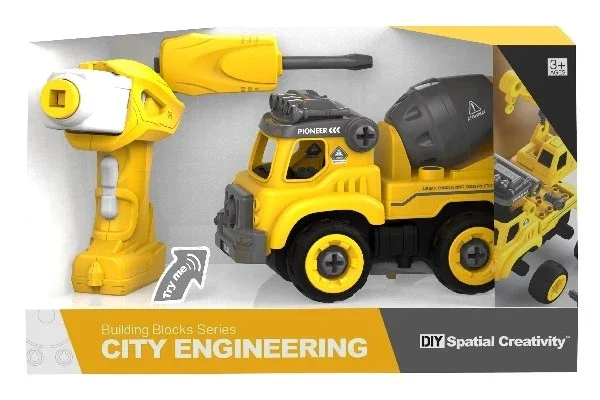 Contruck - R/C DIY with sound - Cement Mixer (520552)