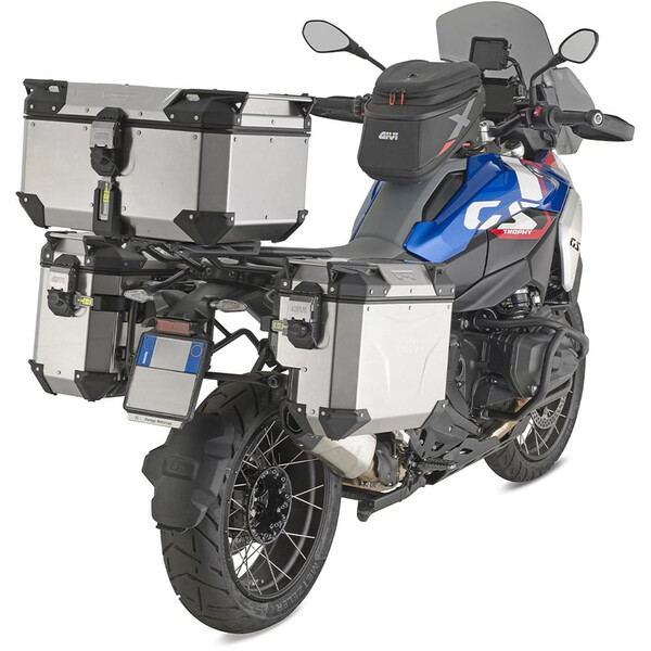 Givi - Valise latérale Trekker Outback Evo Smart 37 Aluminium