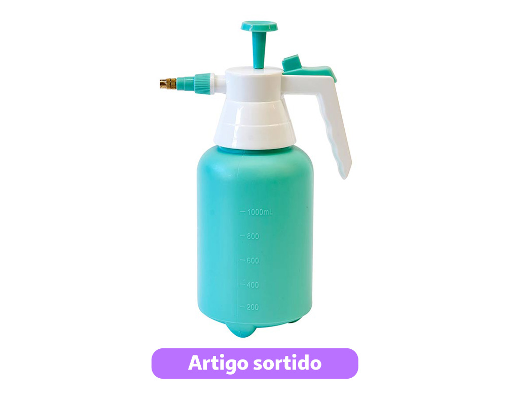PULVERIZADOR GARDENSTAR 1L CORES SORTIDAS