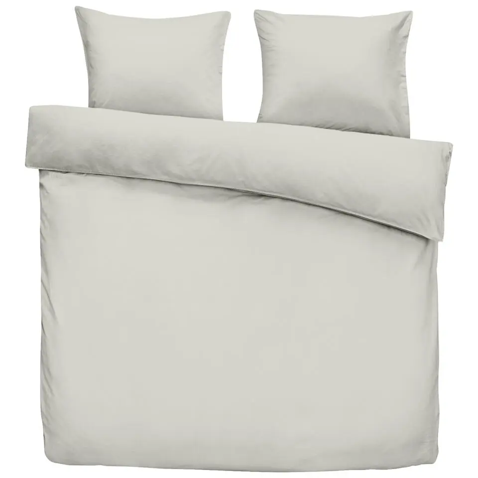 Dekbedovertrek Luka - beige - 200x200/220 cm