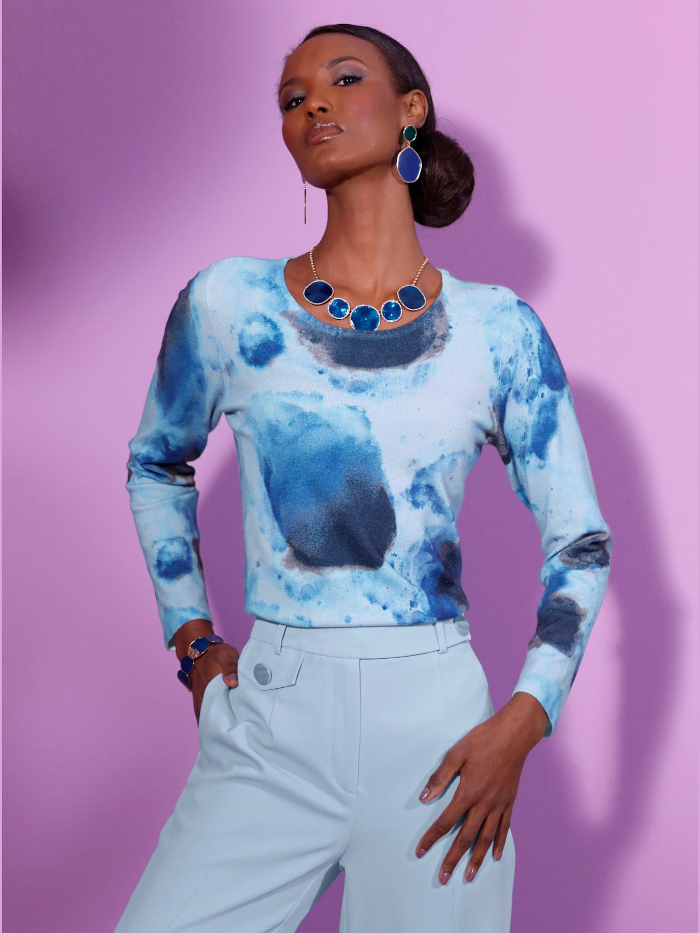 Pull avec viscose