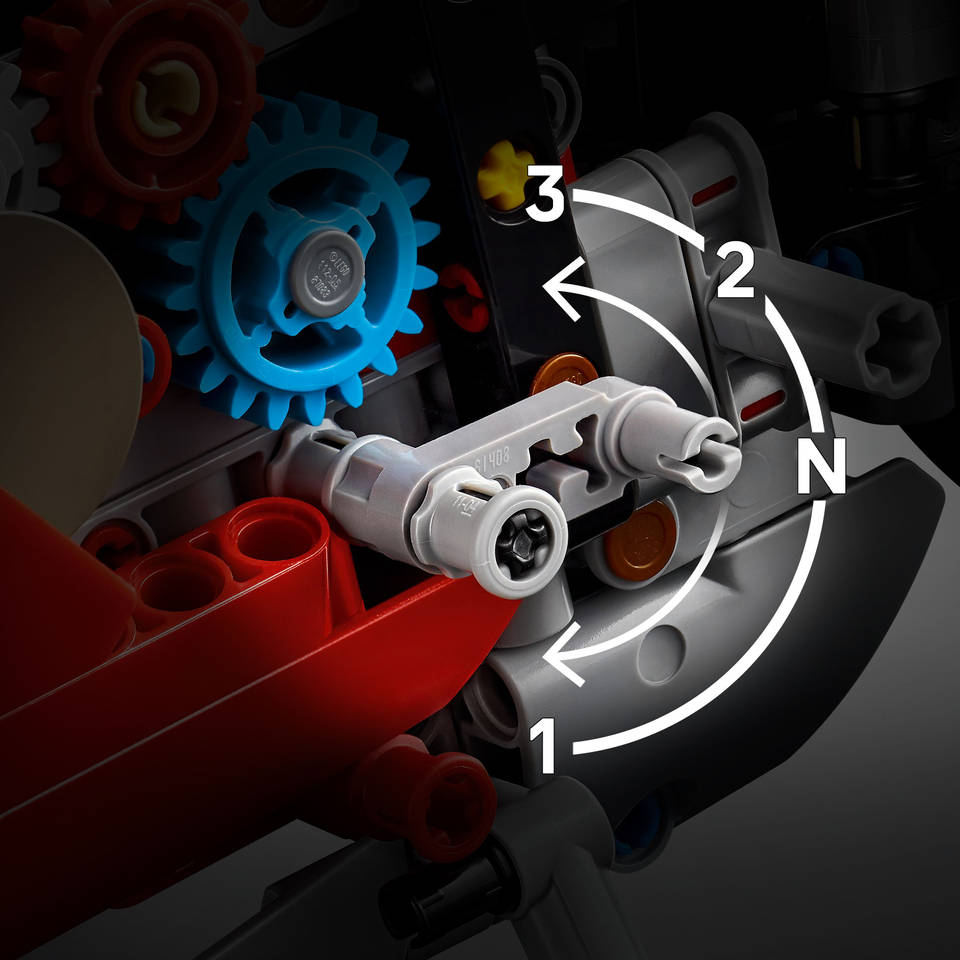 LEGO Technic Ducati Panigale V4 S motor 42202