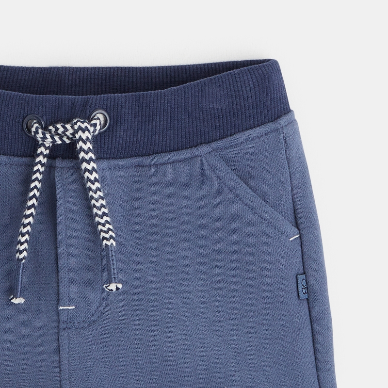 Short en molleton (lot de 2) bleu bébé garçon
