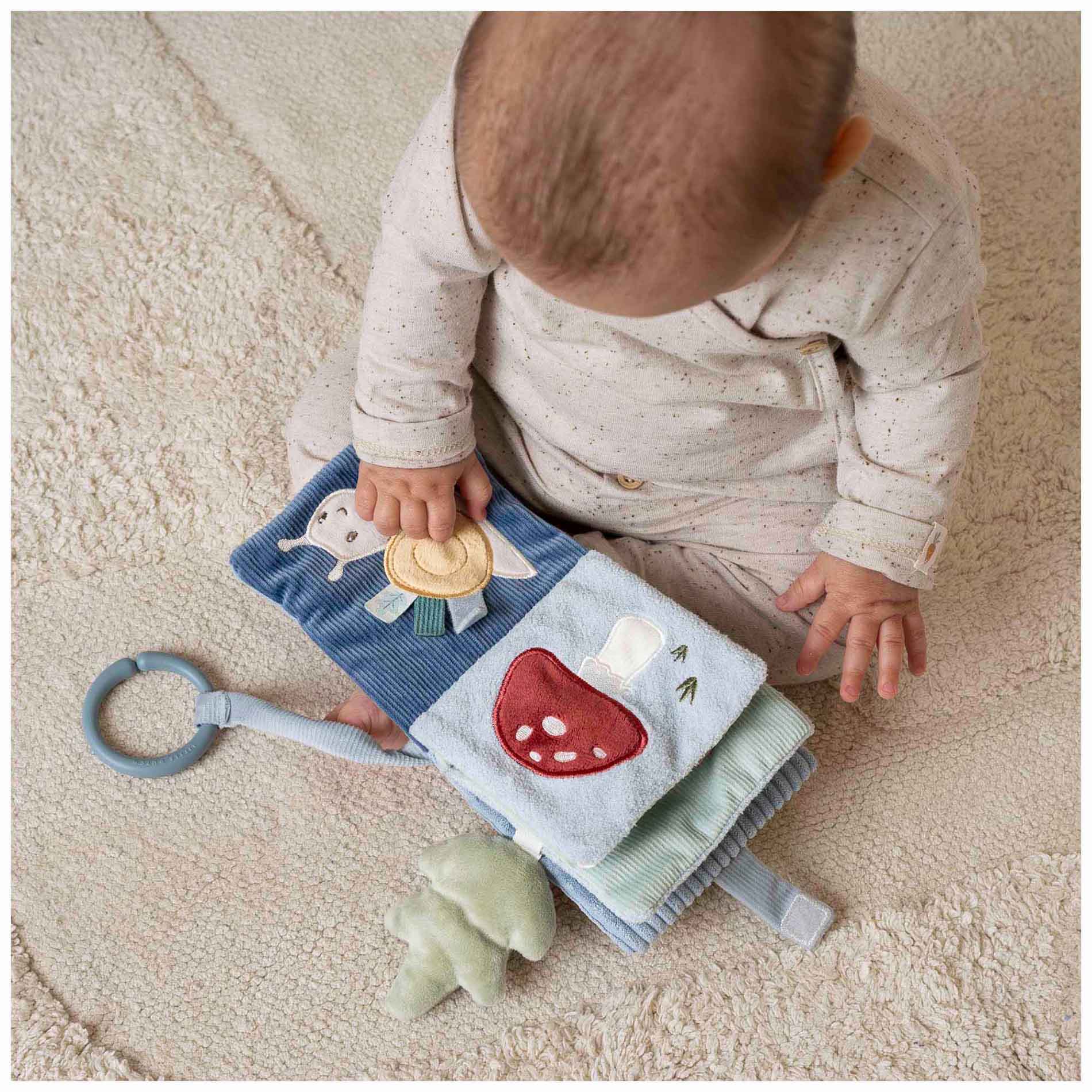Little Dutch buggyboekje Forest Friends Lightbrown