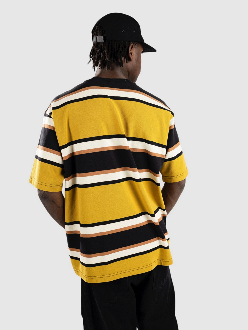 Levi's Skate Graphic Box T-Shirt green sulphur stripe