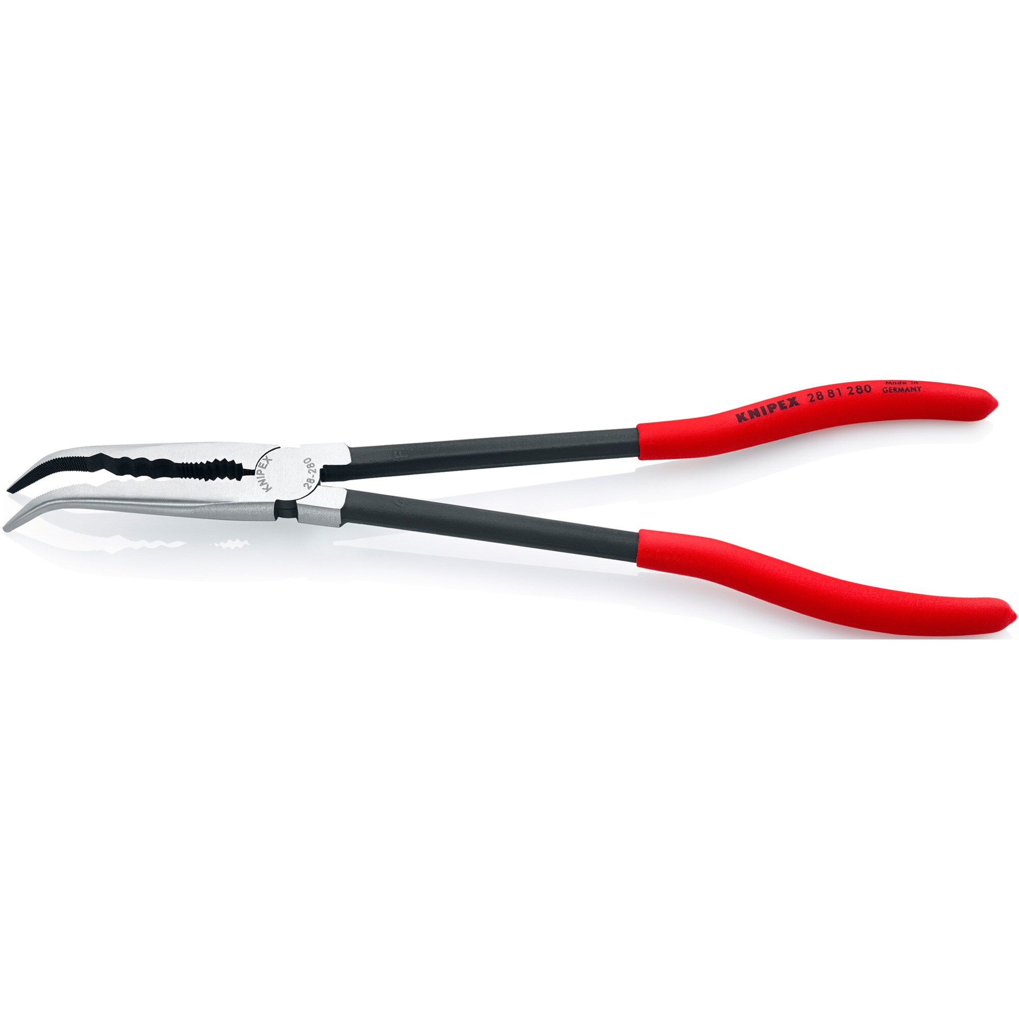 Knipex Greifzange Montierzange gebogen 45°, 2881280
