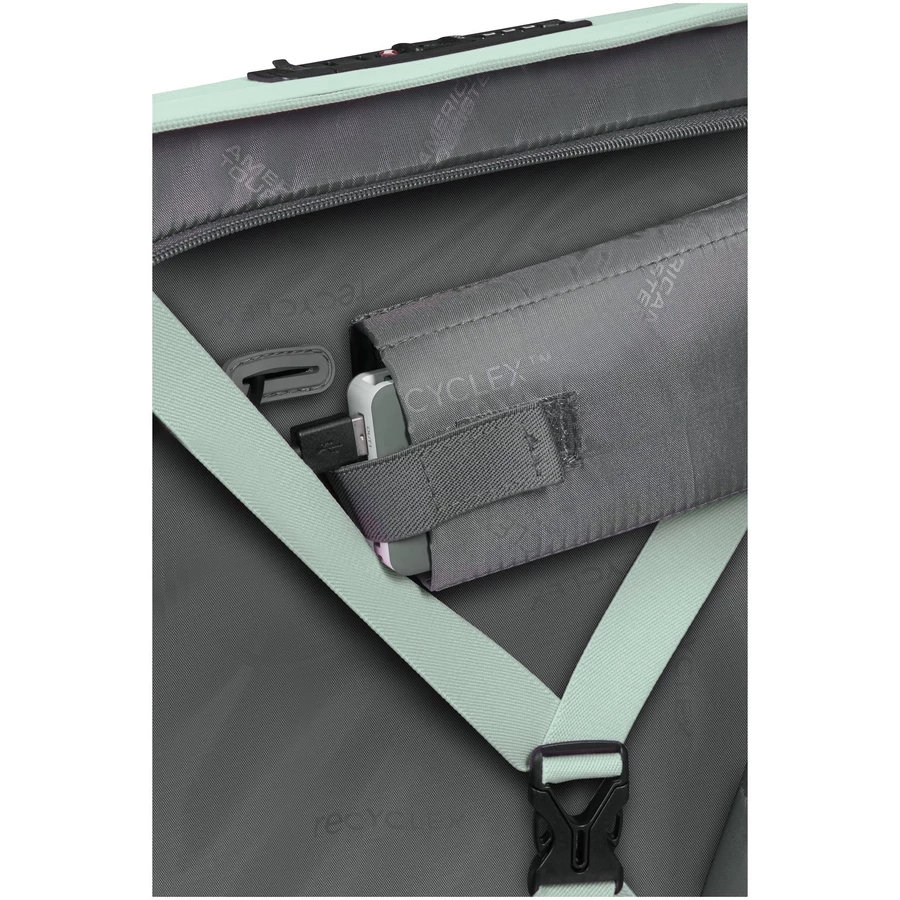 American Tourister Novastream - 4-Rollen Kabinentrolley 55 cm erw. nomad green