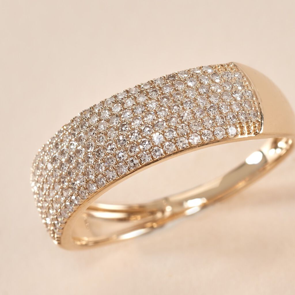Bague Charlotte Or Jaune Diamant