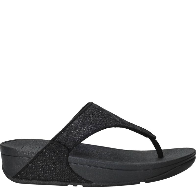 FitFlop Lulu Teenslippers Zwart Dames