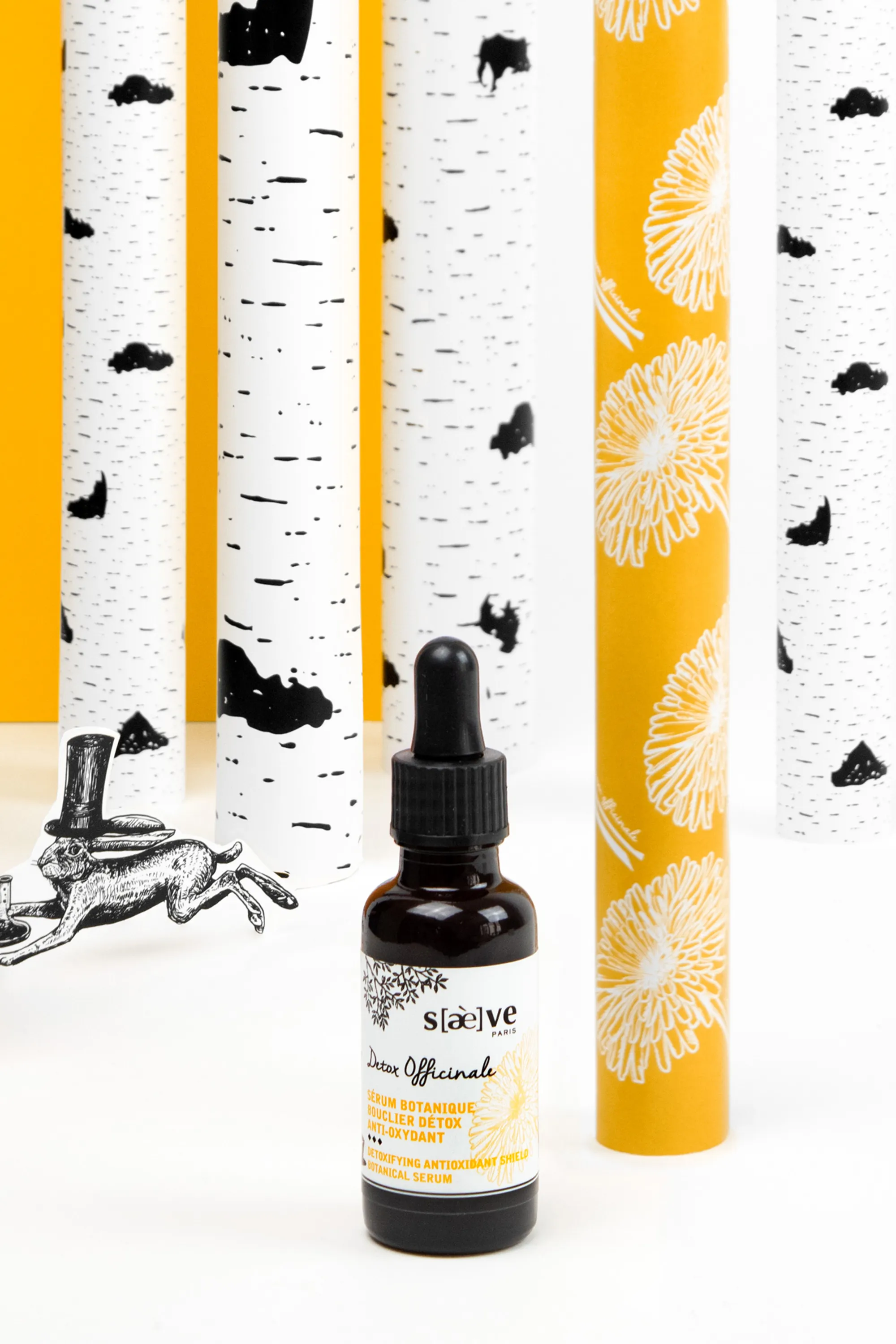 Saeve Sérum botanique bouclier detox anti-oxydant Detox Officinale-30 ml