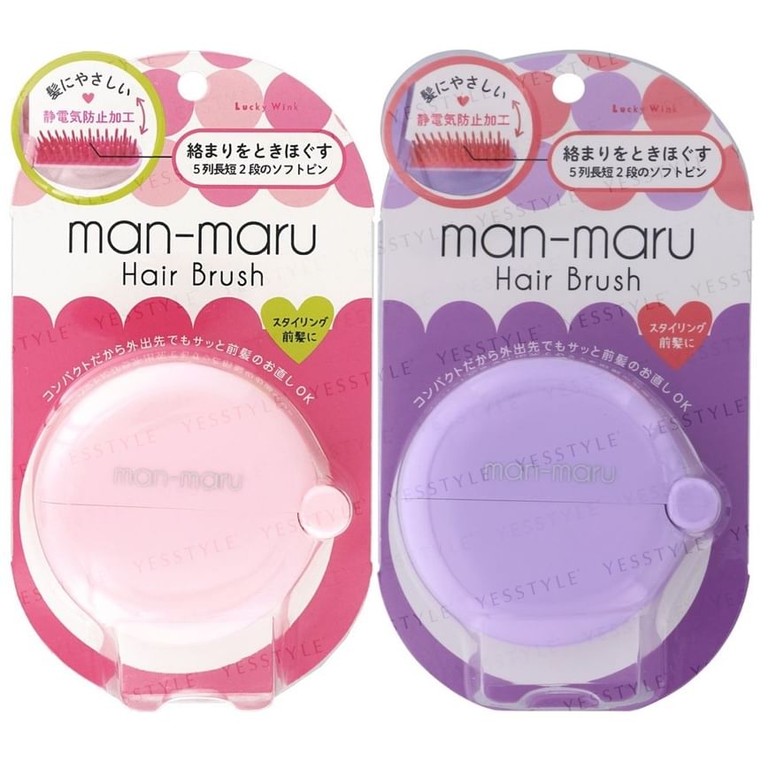 LUCKY TRENDY - Man-Maru Haarborstel