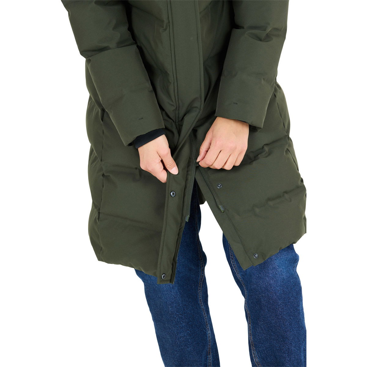 CMP Coat Fix Hood Parka Vinterjakke Dame