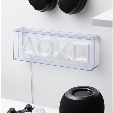 PlayStation neonskilt - multifarvet