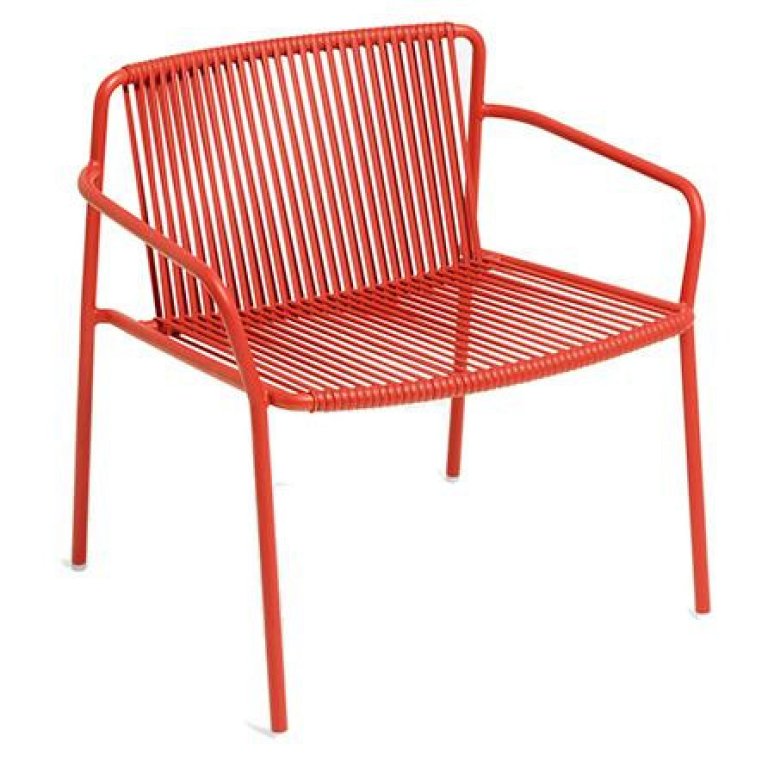 Pedrali Tribeca fauteuil rood