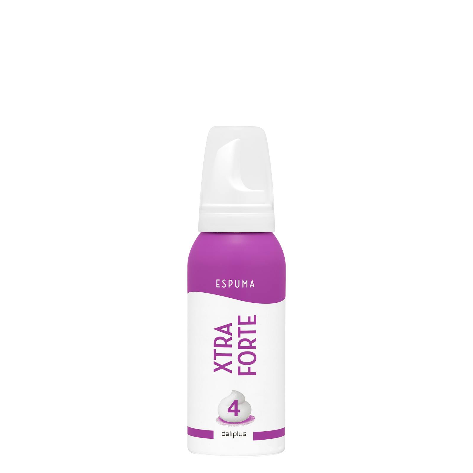 Mousse capillaire Deliplus Xtra Forte, tenue 4