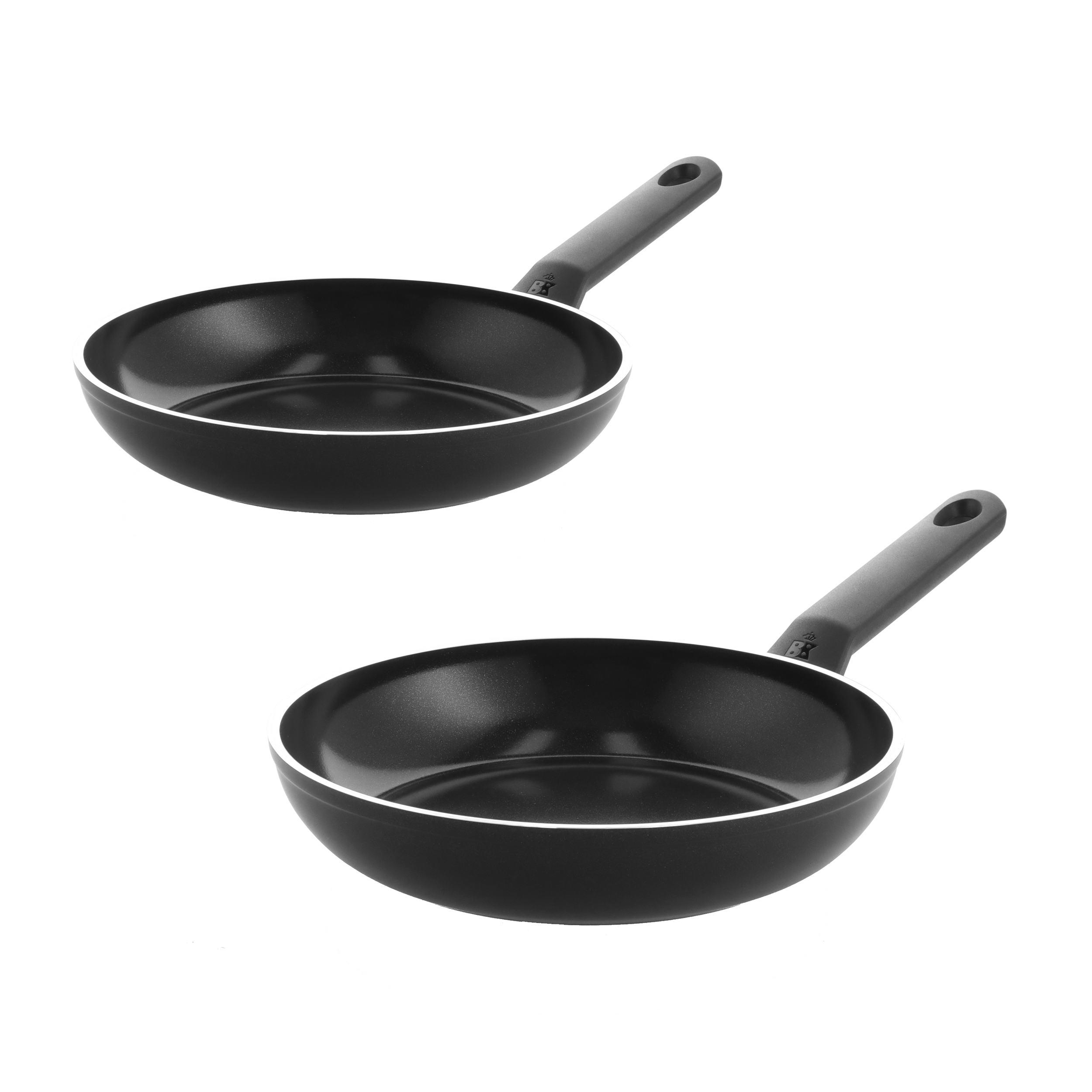 BK Easy Induction Keramische Koekenpannenset Ã 24 cm + Ã 28 cm