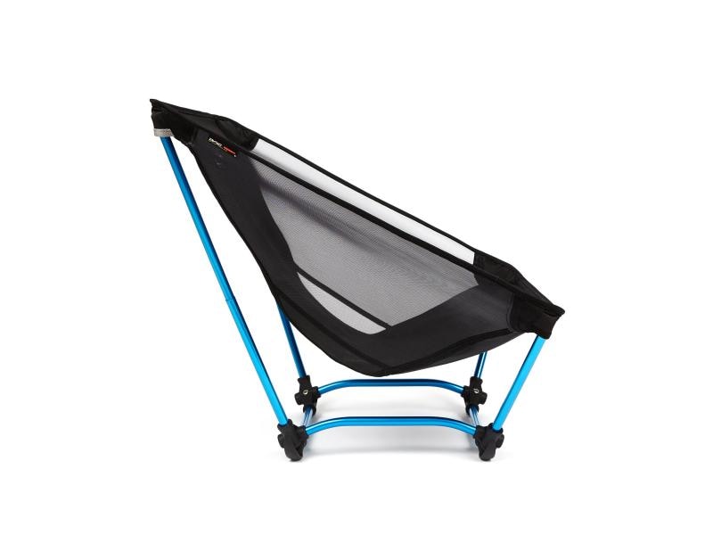 HELINOX Campingstuhl Ground Chair Blau/Schwarz Leichter Campingstuhl