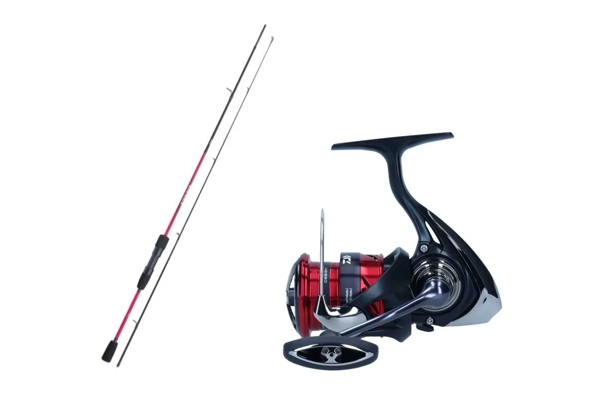 Shimano Sienna 269cm 3-21g/Daiwa Ninja Lt 2000