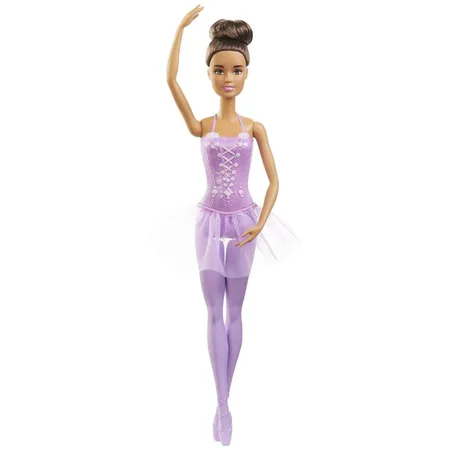 Barbie Ballerina-Puppe mit Tutu und Spitzenschuhen, 1 Stück, 3-fach sortiert