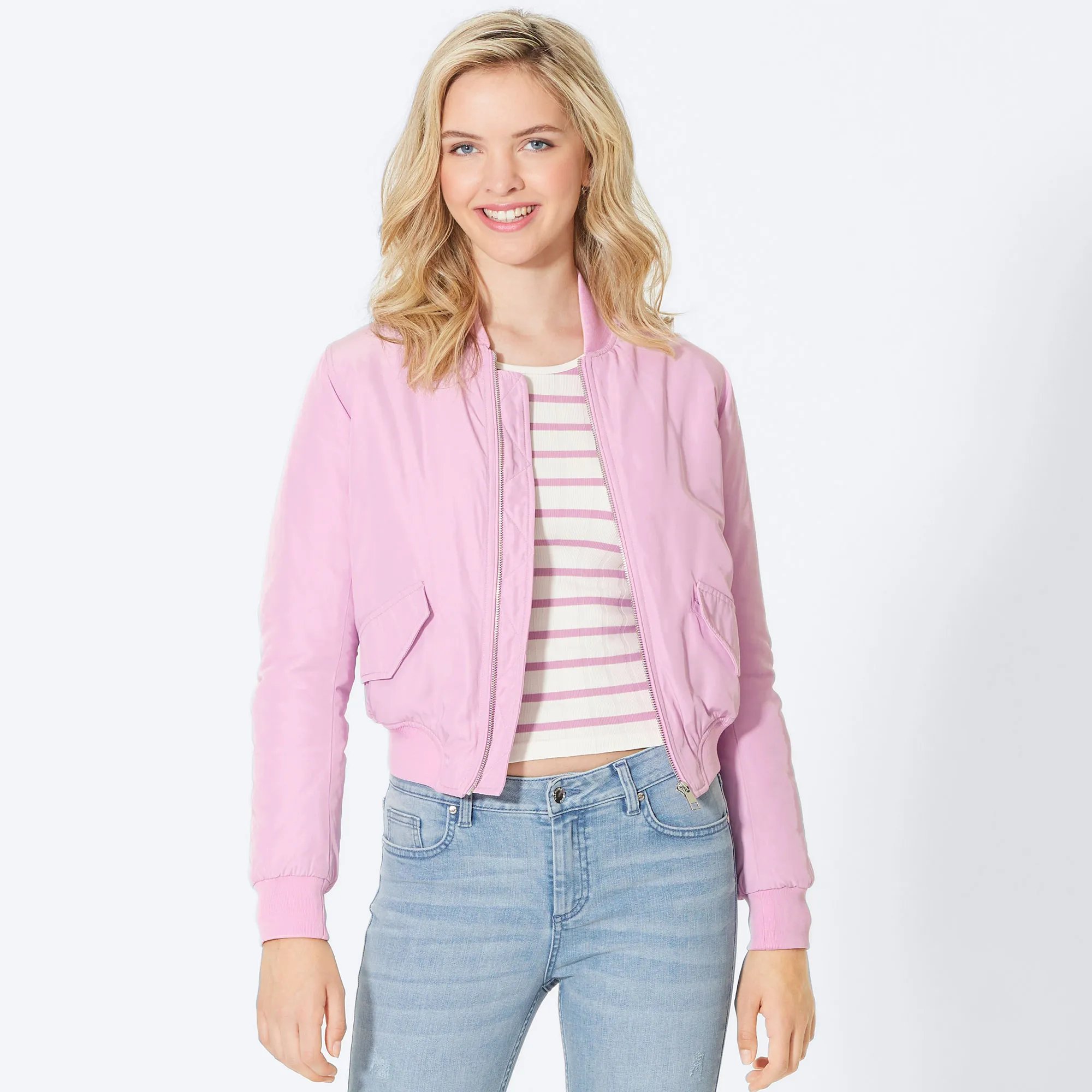 Damen-Blouson mit schicken Taschen