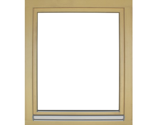 Houten raam, grenen, gelakt, 1000x1200 mm, DIN links