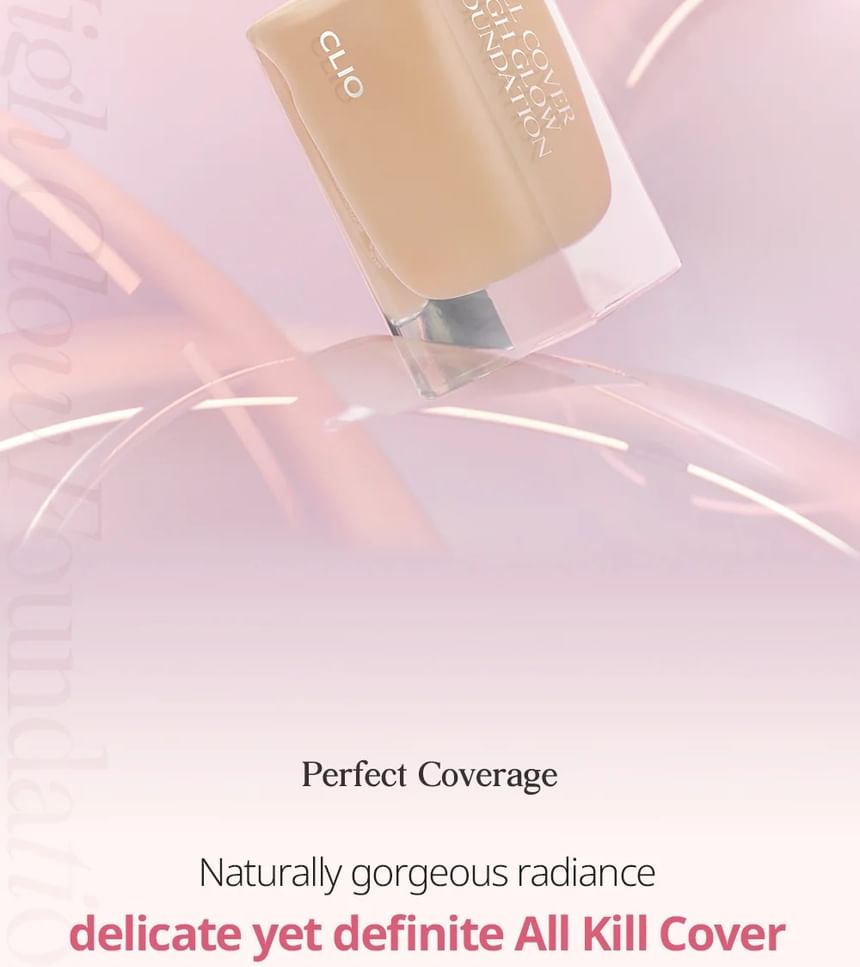 CLIO - Kill Cover High Glow Foundation - 3 kleuren