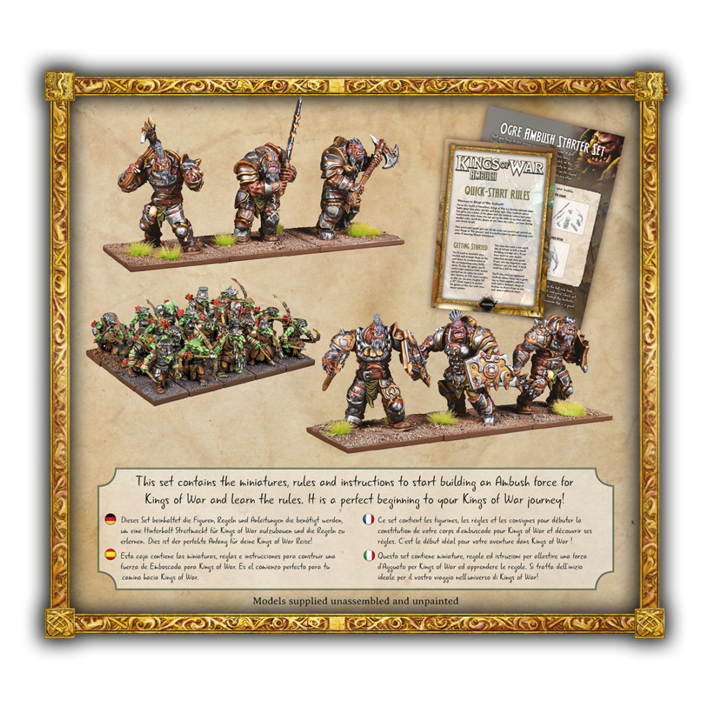Kings of War - Ambush - Starter Set Ogres