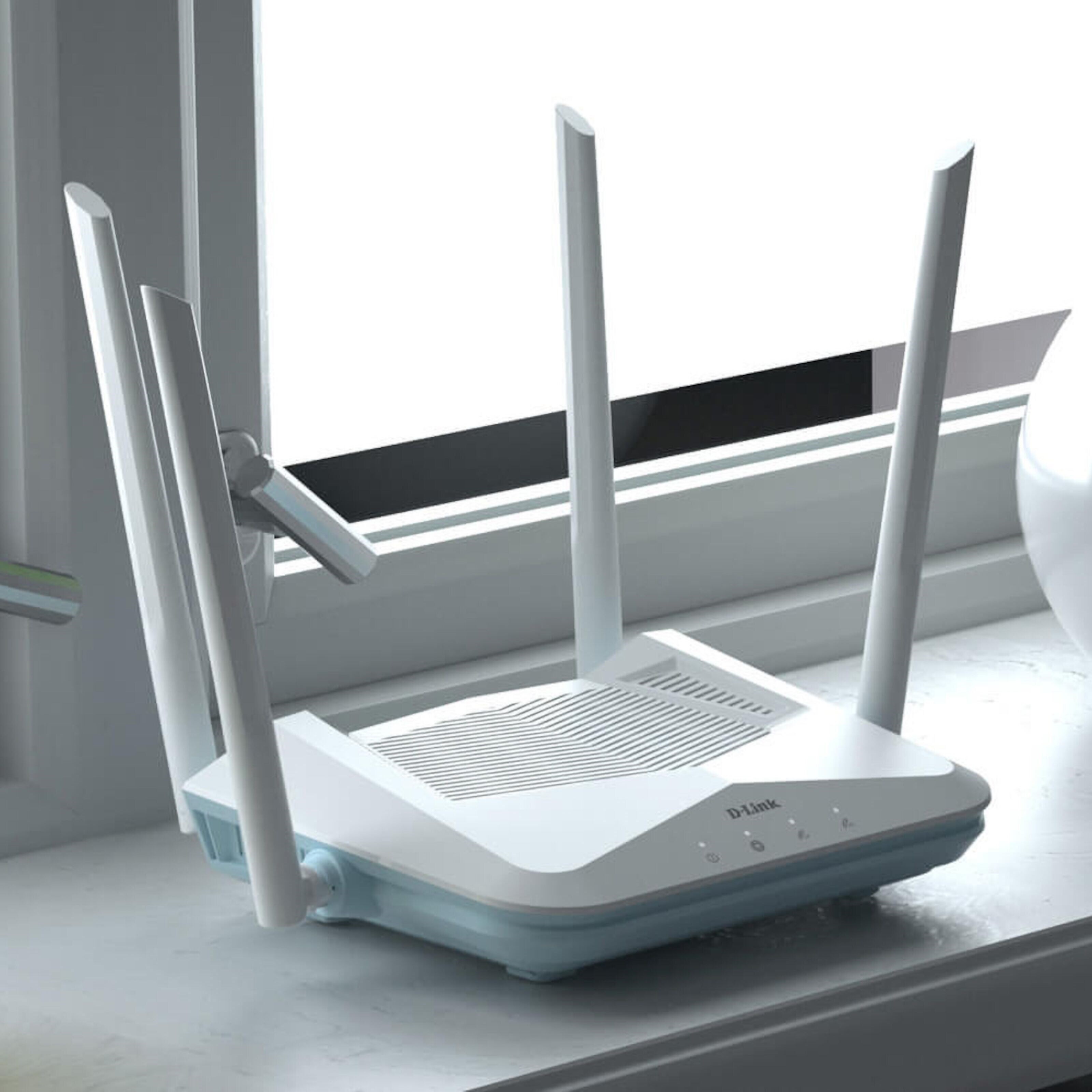 D-Link R15 AX1500 Wifi 6-ruter - Hvit