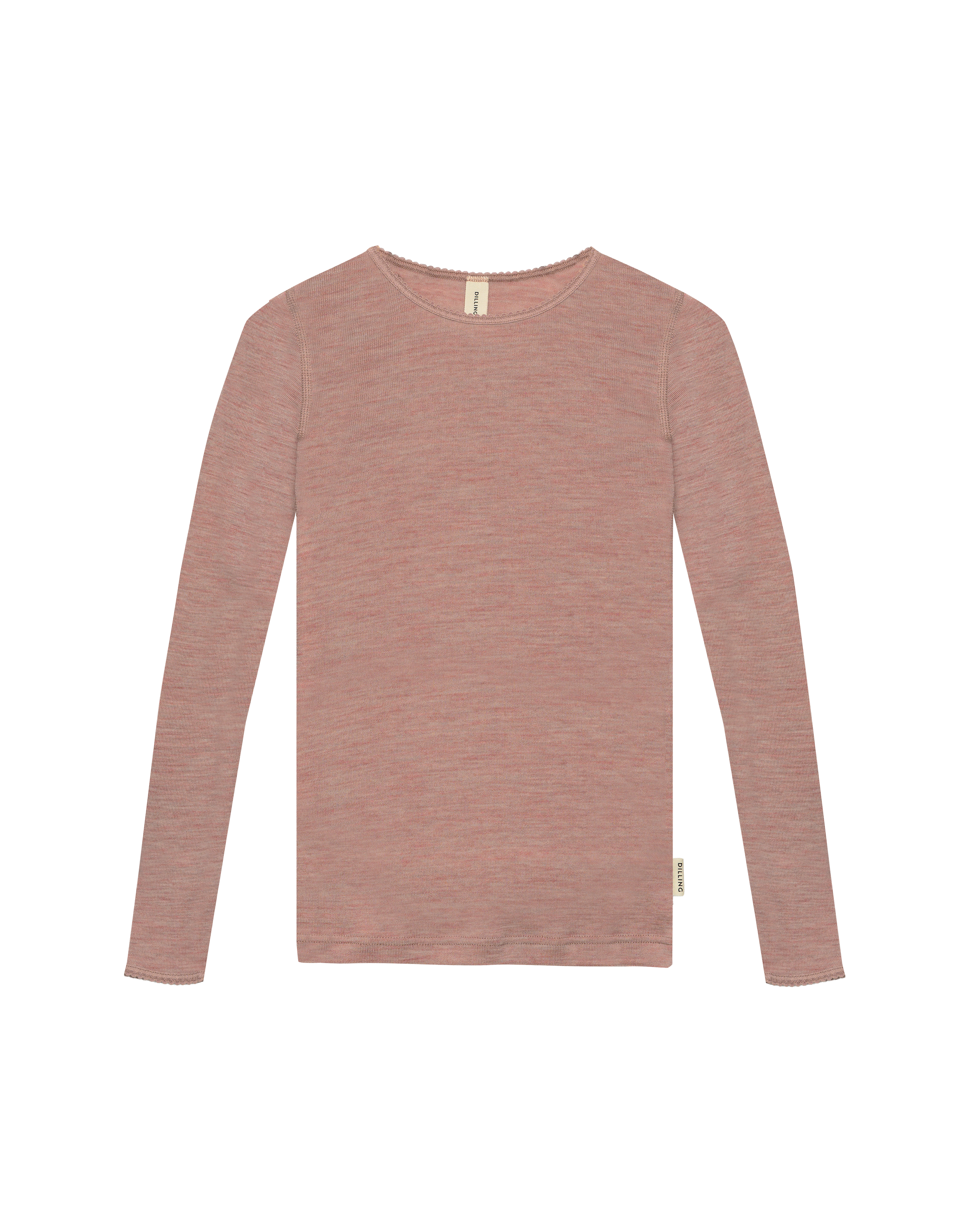 Shirt van merinowol voor kinderen in Natuur