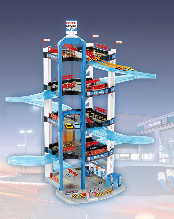 Parkhaus BOSCH CAR SERVICE 3-teilig in blau