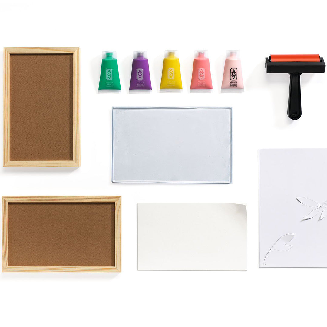 djeco knutselset atelier 46 - gel afdrukken