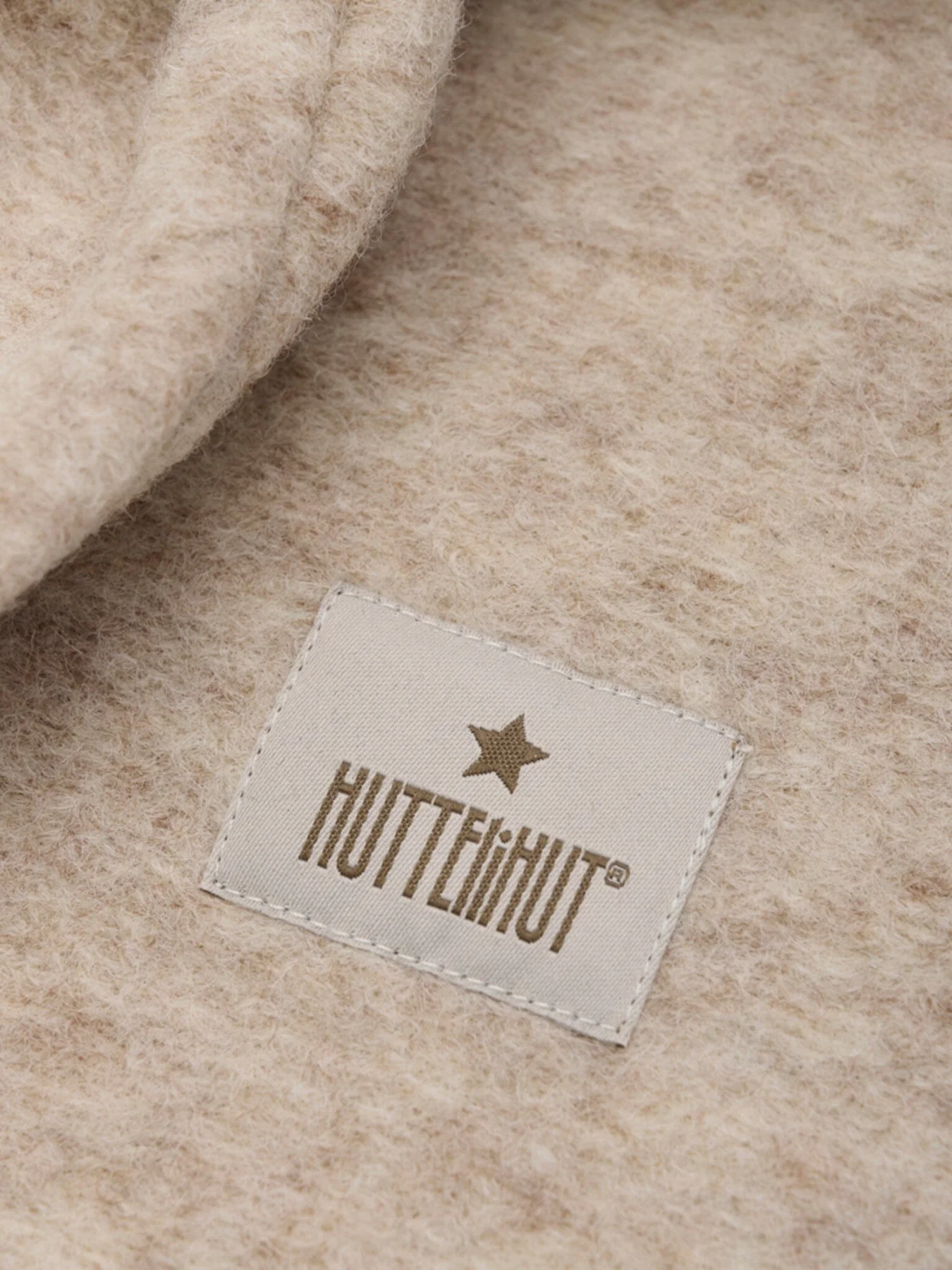 Huttelihut Balaclava Ears Wool 460194 2601 sand melange