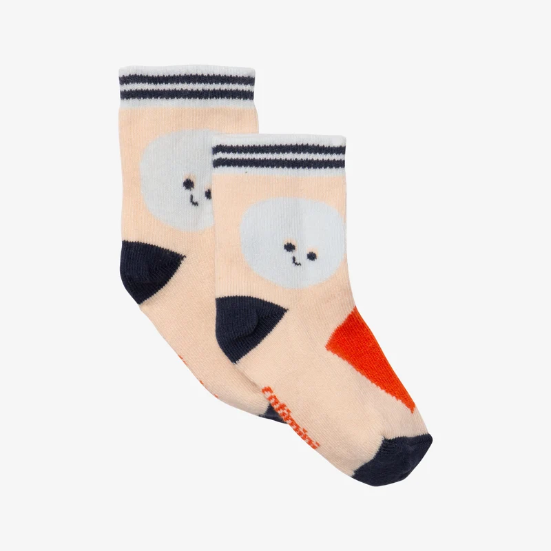 Chaussettes bébé garçon arty ludique beige Catimini Beige