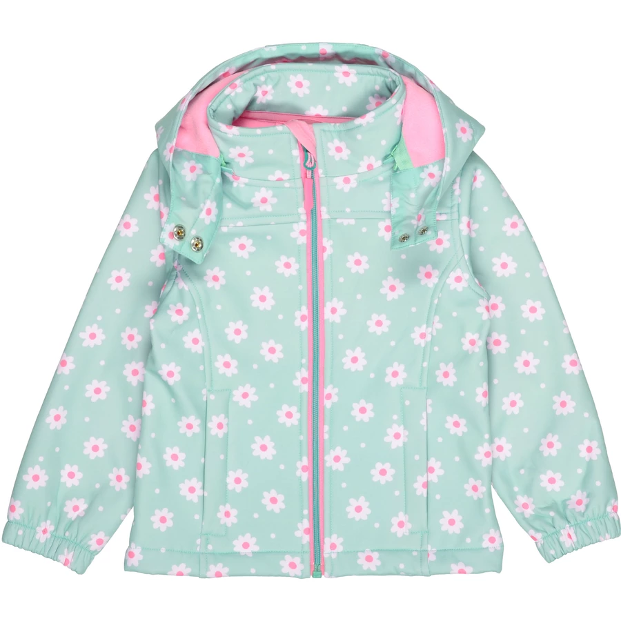 STACCATO Softshelljacke peppermint gemustert