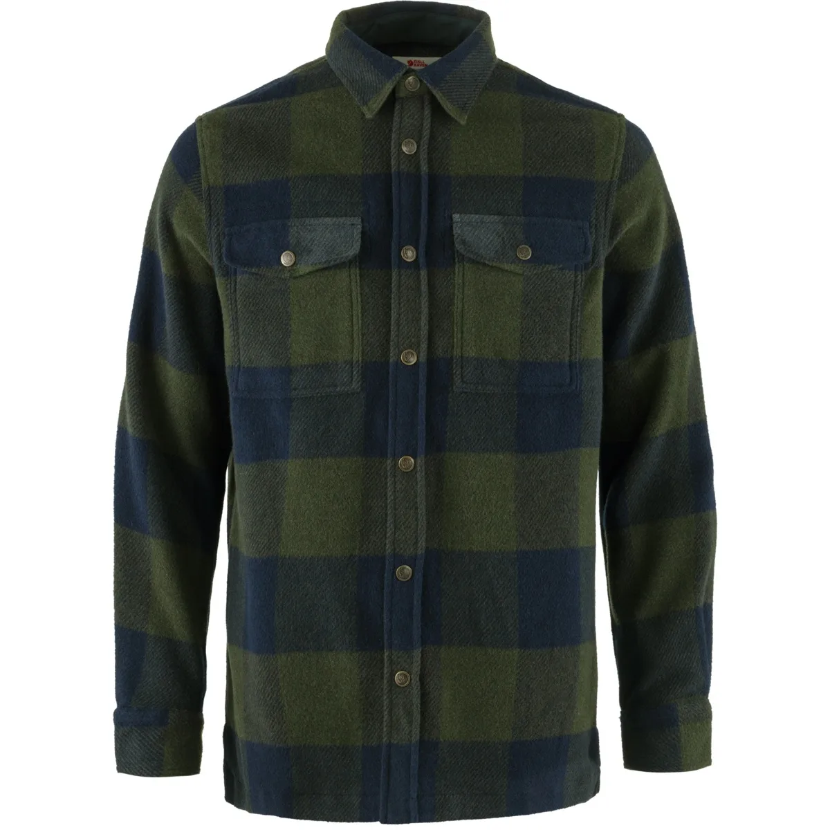 Fjällräven Men's Canada Shirt Deep Forest-Dark Navy