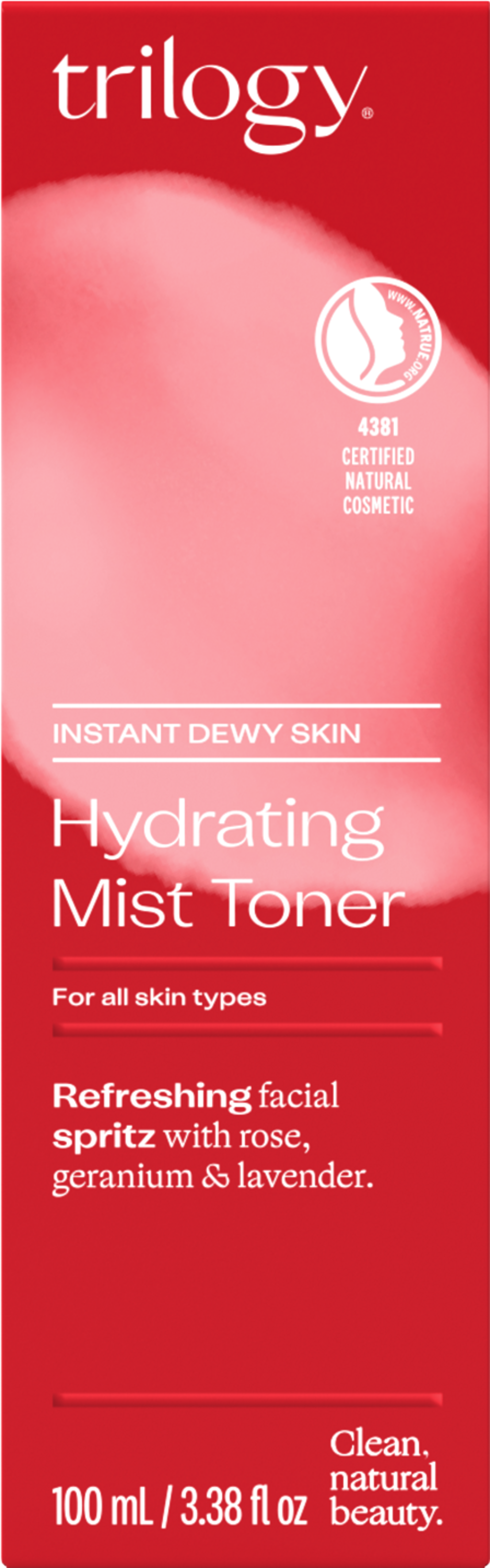 trilogy  Hydrating Mist Toner, 100 ml