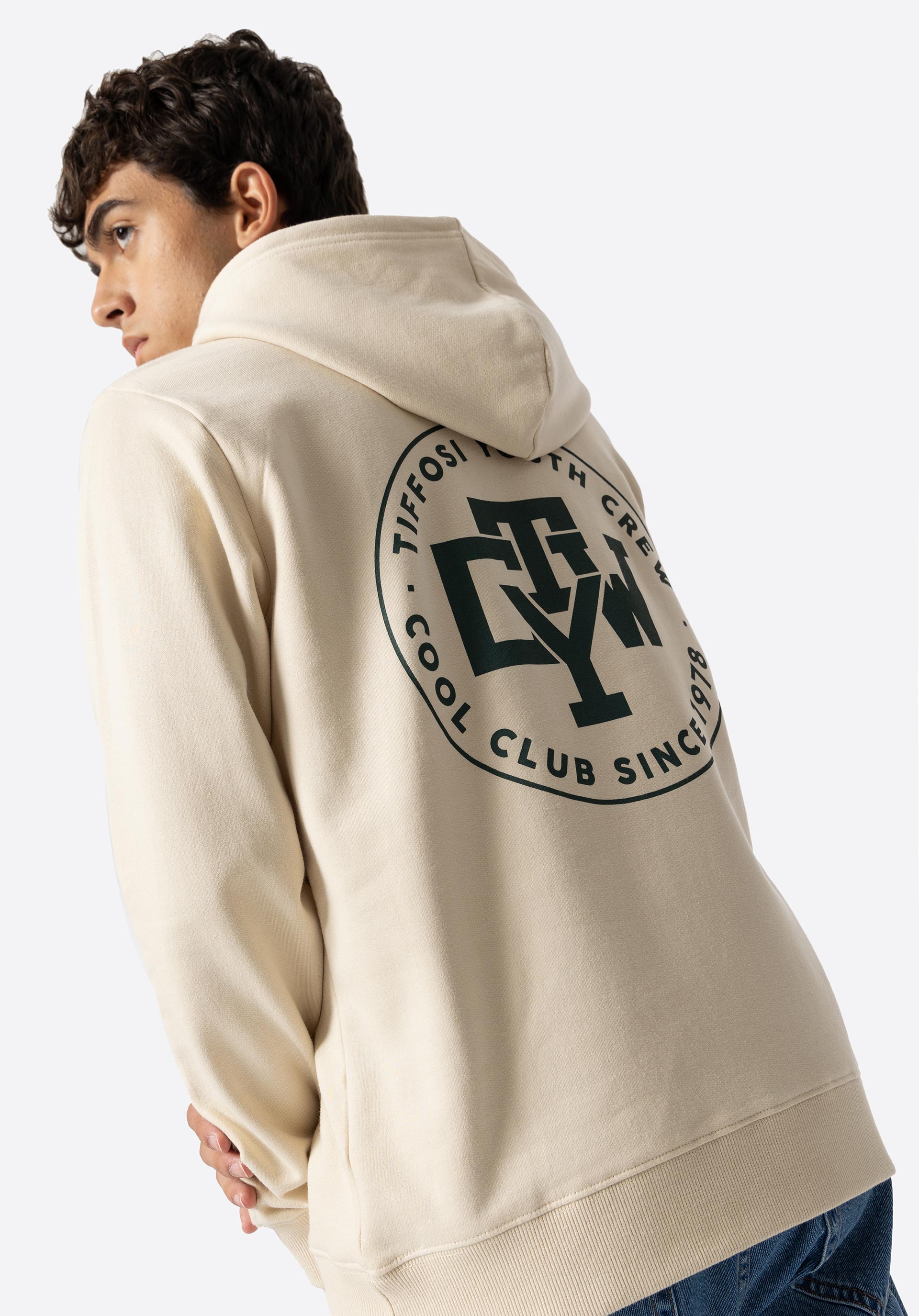 Hoodie com Estampado Frontal