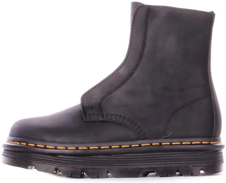 Dr. Martens Laarzen ZebZag Lace Less Laceless Boot Black Wyoming