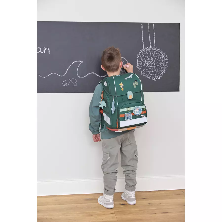 LÄSSIG School Set Boxy Unique dark green