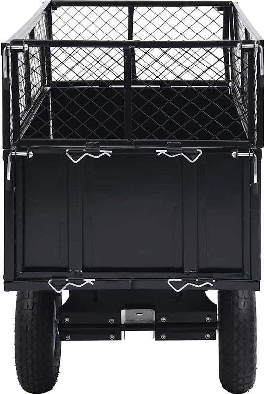 Tuinaanhanger - Zwart - Staal - Draagvermogen 150 kg
