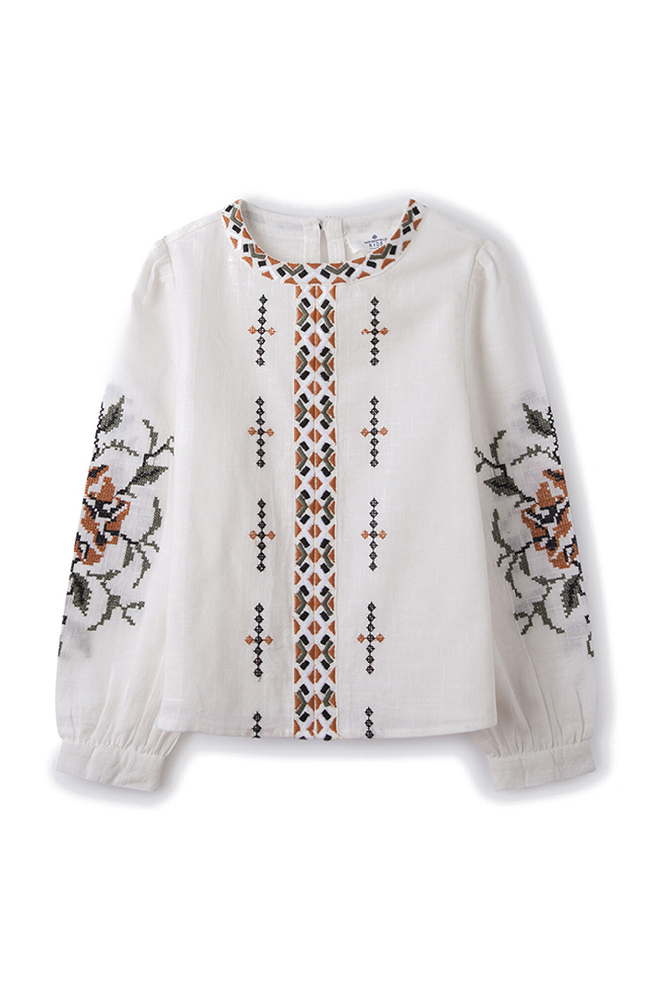 Blusa étnica para meninas