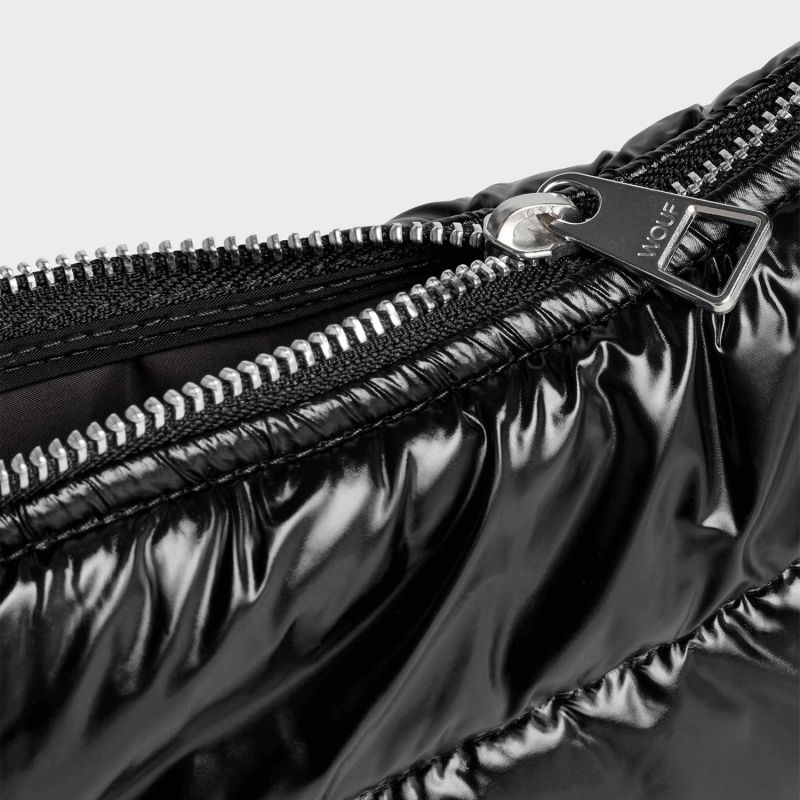 Sac bandoulière 20 cm Black Glossy