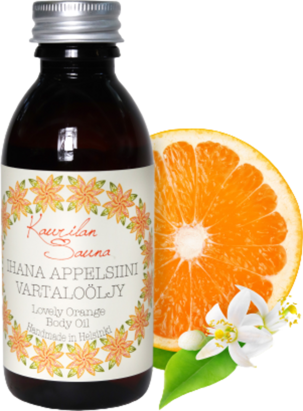 Kaurilan Sauna  Body Oil, Lovely Orange (150 ml)