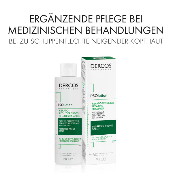 Vichy Dercos Anti-Schuppen PSOlution Shampoo<br>200 ml, Flasche