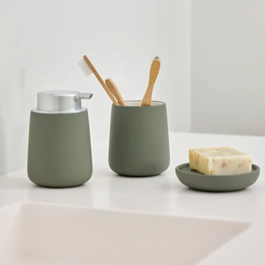 Zone  Nova sæbedispenser - Olive green