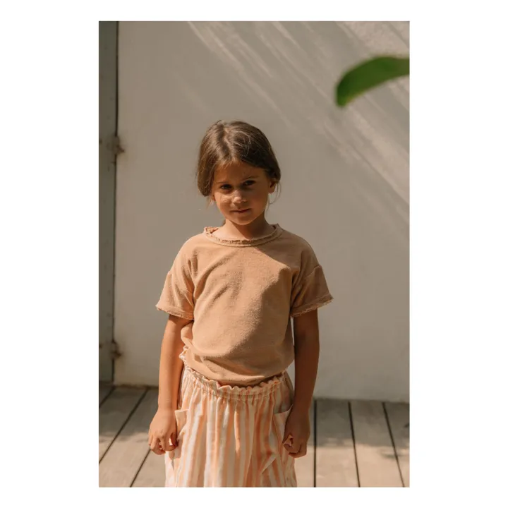 Studio Bohème T-shirt Essential Eponge | Terracotta