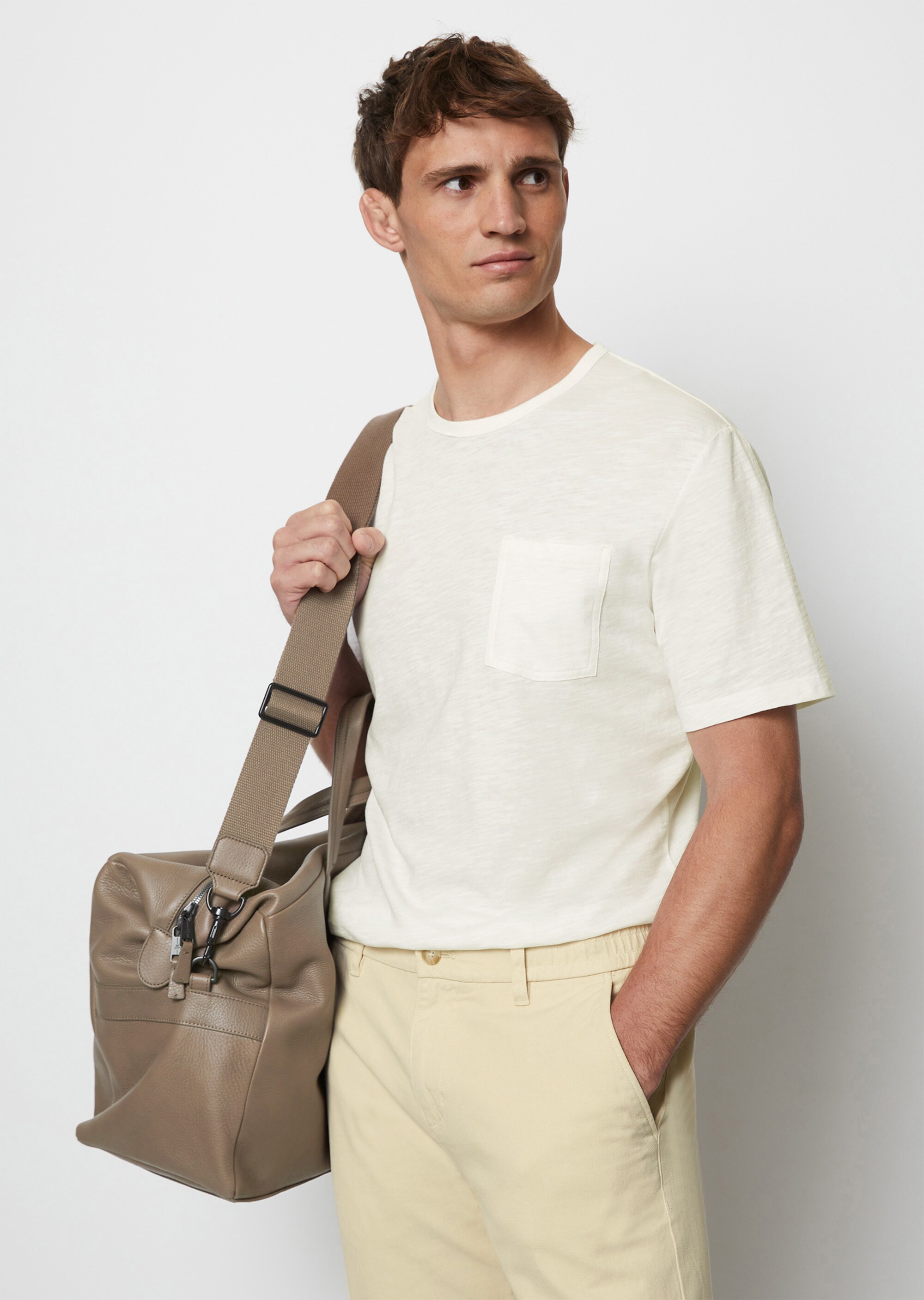 Slub-Jersey-T-Shirt regular aus Organic Cotton